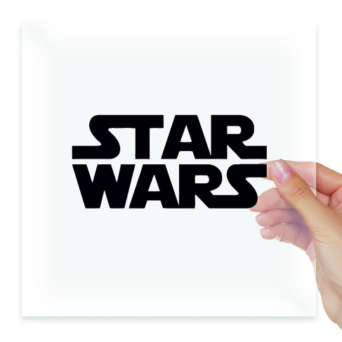 Наклейка Star wars - logo