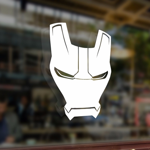 Наклейка Iron Man Mask Tony Stark